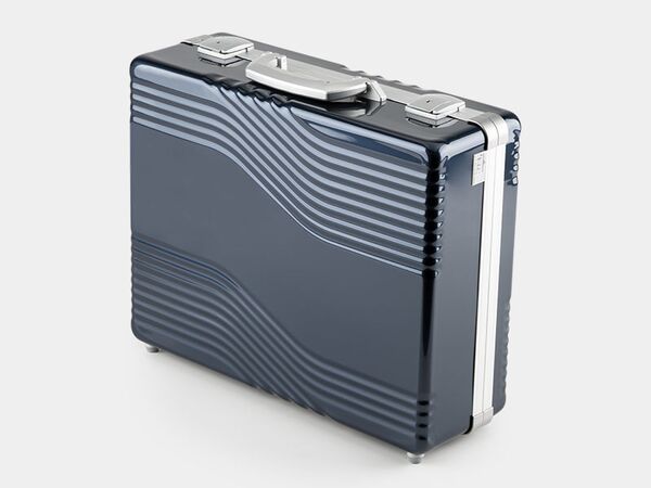 Vario Case Oberfläche blau - Profile silber